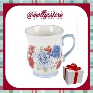 🩷 New The Pioneer Woman Classic Charm 17-Ounce Mug, Qty 1